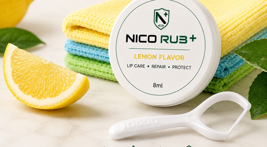 NICO RUB+ Lemon Single Lip Care Kit